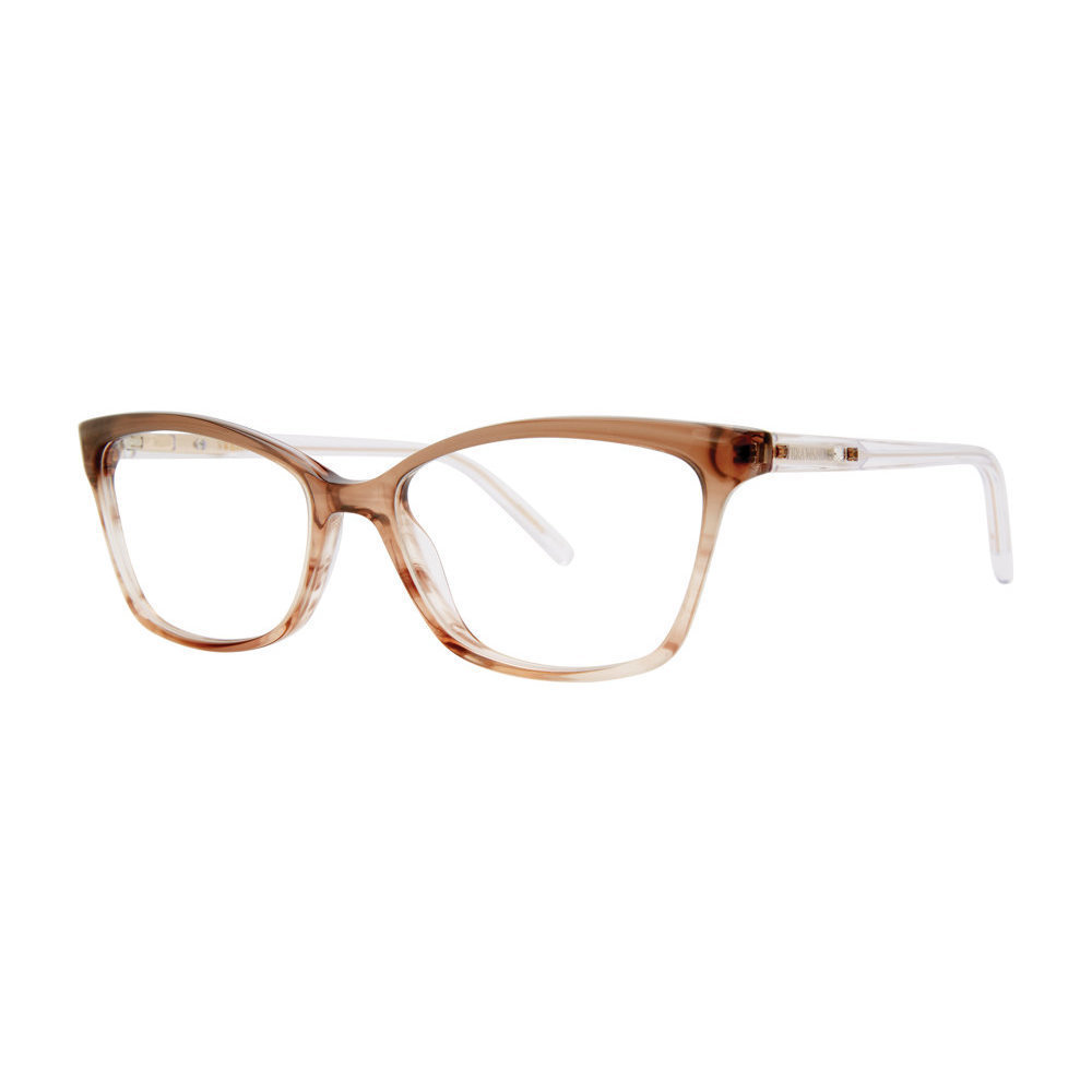 Vera Wang Yolanda Eyeglasses Suede-Horn 53mm
